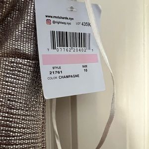 RM Richard champagne gown